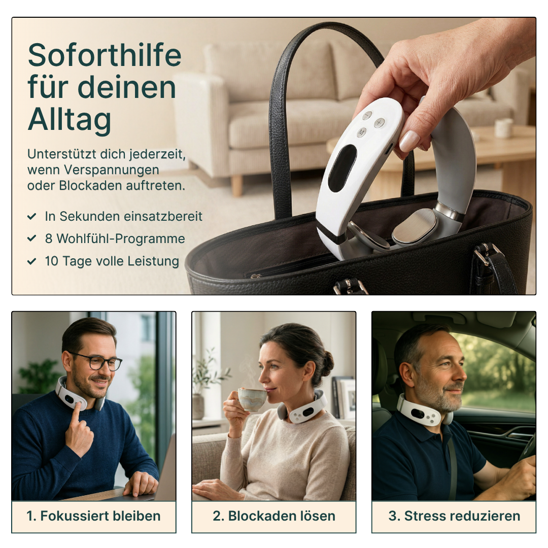 Nurotex® Pro - Elektrisches Nackenmassage-Gerät