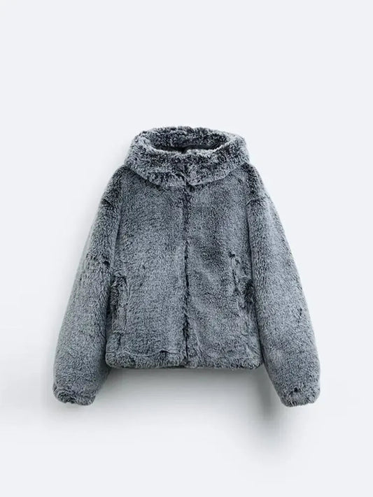 LuxeCuddle™ | Die Luxus Teddyjacke für Stilvolle Wintertage