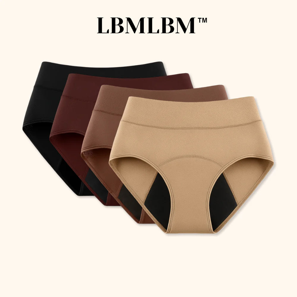 🌸💖Letzter Tag: 50 % Rabatt! | LBMLBM™ 100 % auslaufsichere Unterwäsche, 4er-Pack