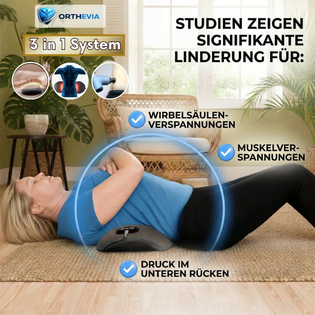 SpineEase™ 3-in-1-Rückenmassagegerät für Entspannung und Wohlbefinden