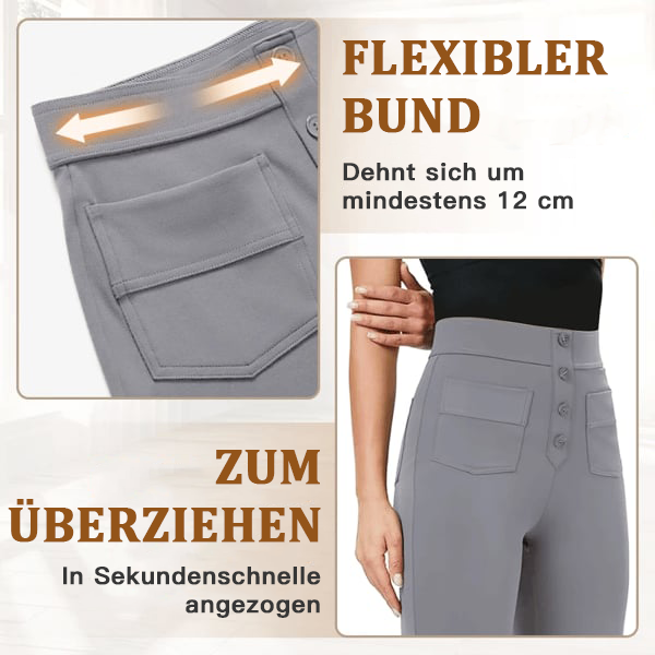 ComfyPlus™ – Die lässige Stretch-Hose mit hoher Taille