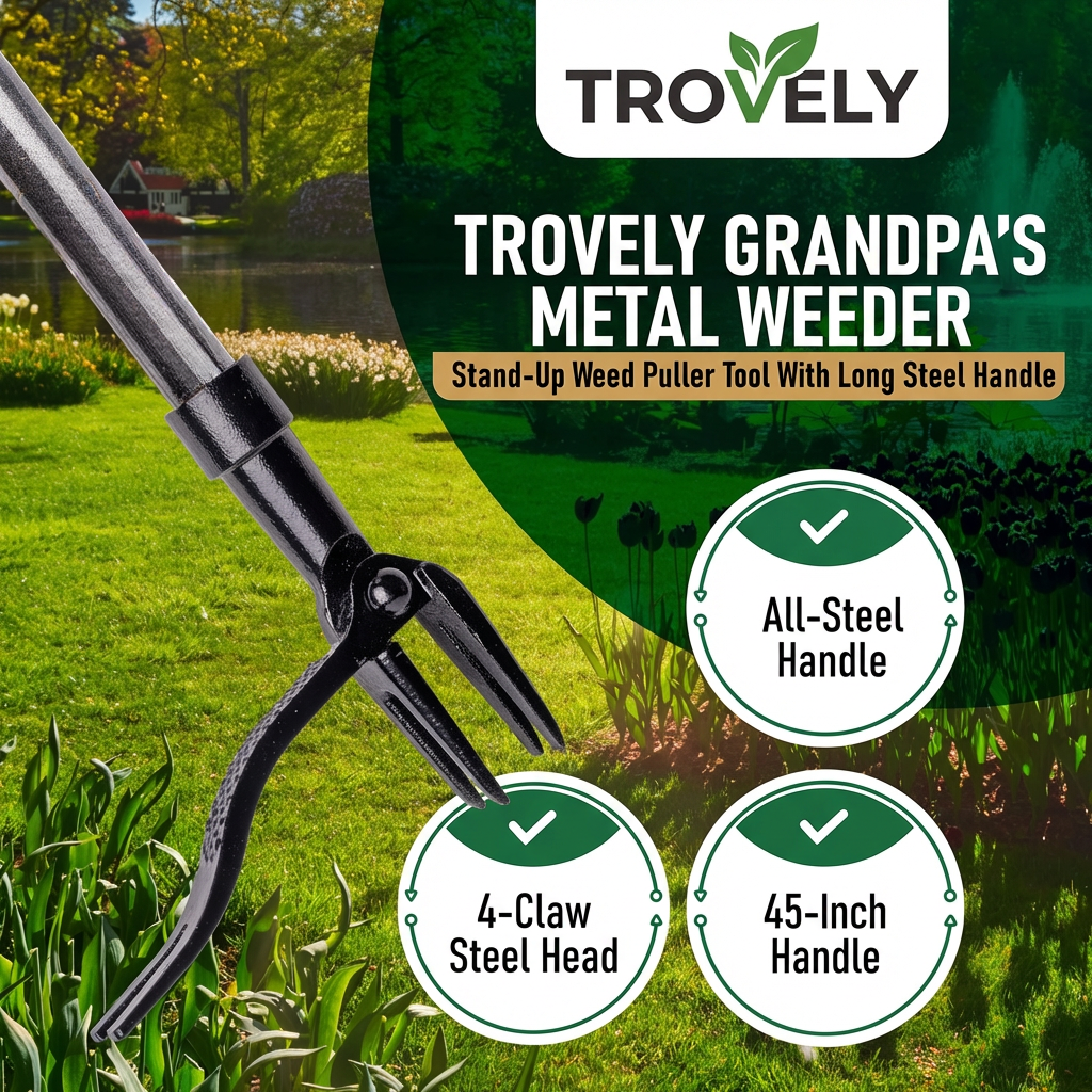 Trovely – Opas Metall-Unkrautvernichter