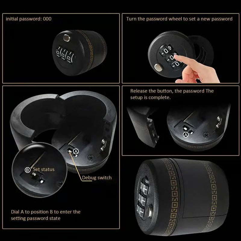 Top Stopper™ | Passwortgeschützter Flaschenverschluss