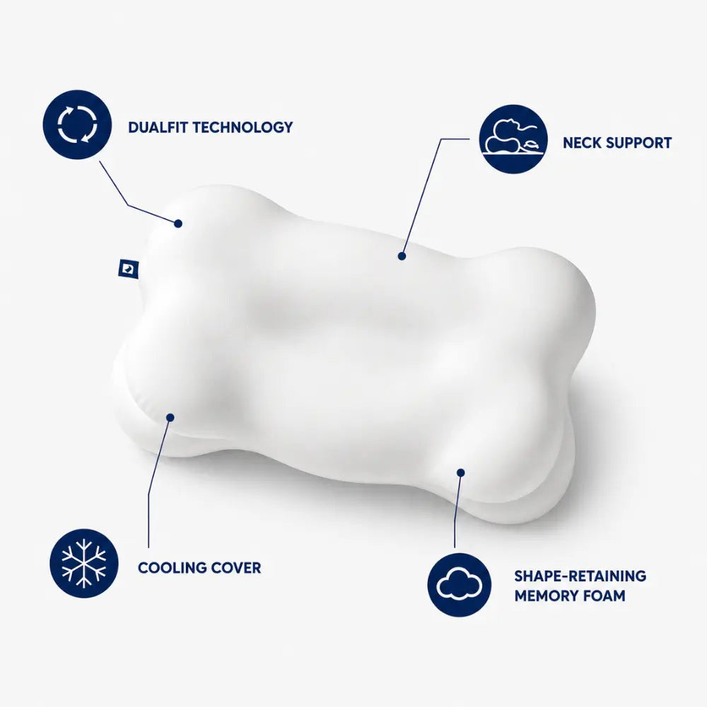 Sleepéa™ – Ergonomisches Kissen für angenehme Schlafpositionen