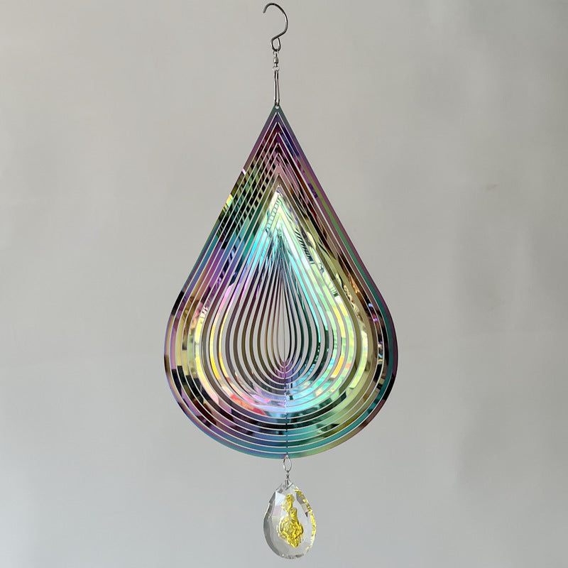 3D Effekt Windspinner | Faszinierende Bewegung & Magischer Glanz