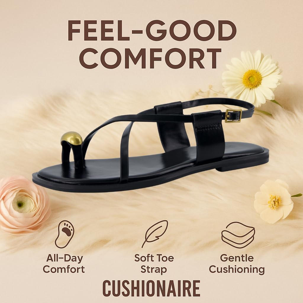 Corlina™ | Elegante Sommer Sandalen mit Zehenring