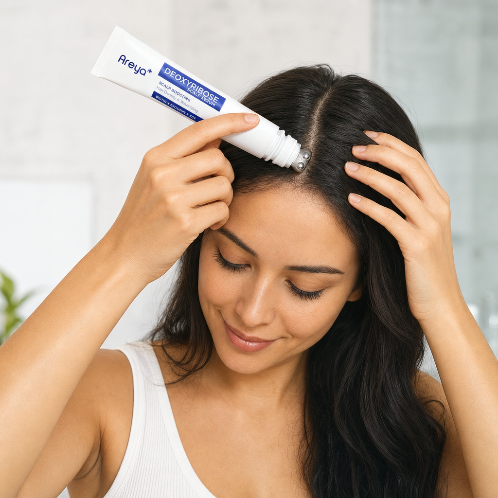 ScalpVera™ – Leichtes Kopfhautserum für volleres & kräftiger wirkendes Haar