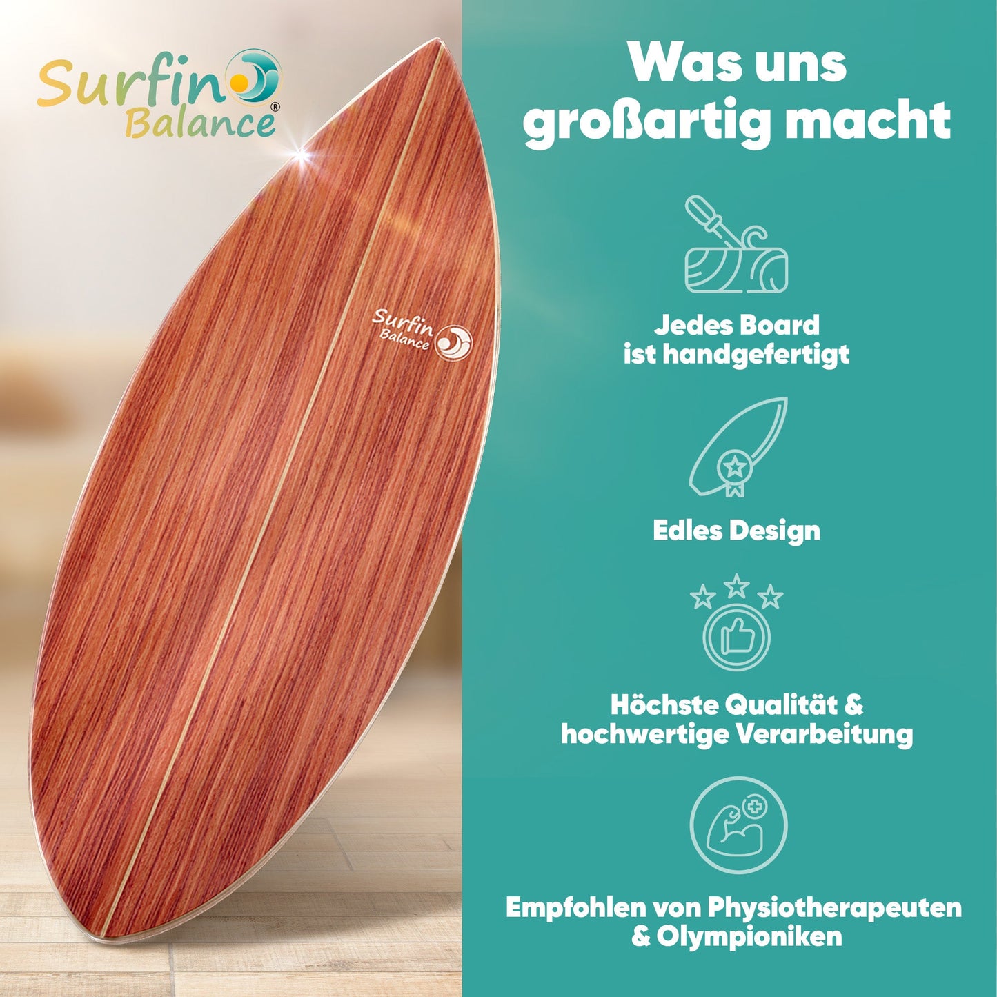 RideBalance™ Komplett-Trainer für eine stärkere Rumpfmuskulatur