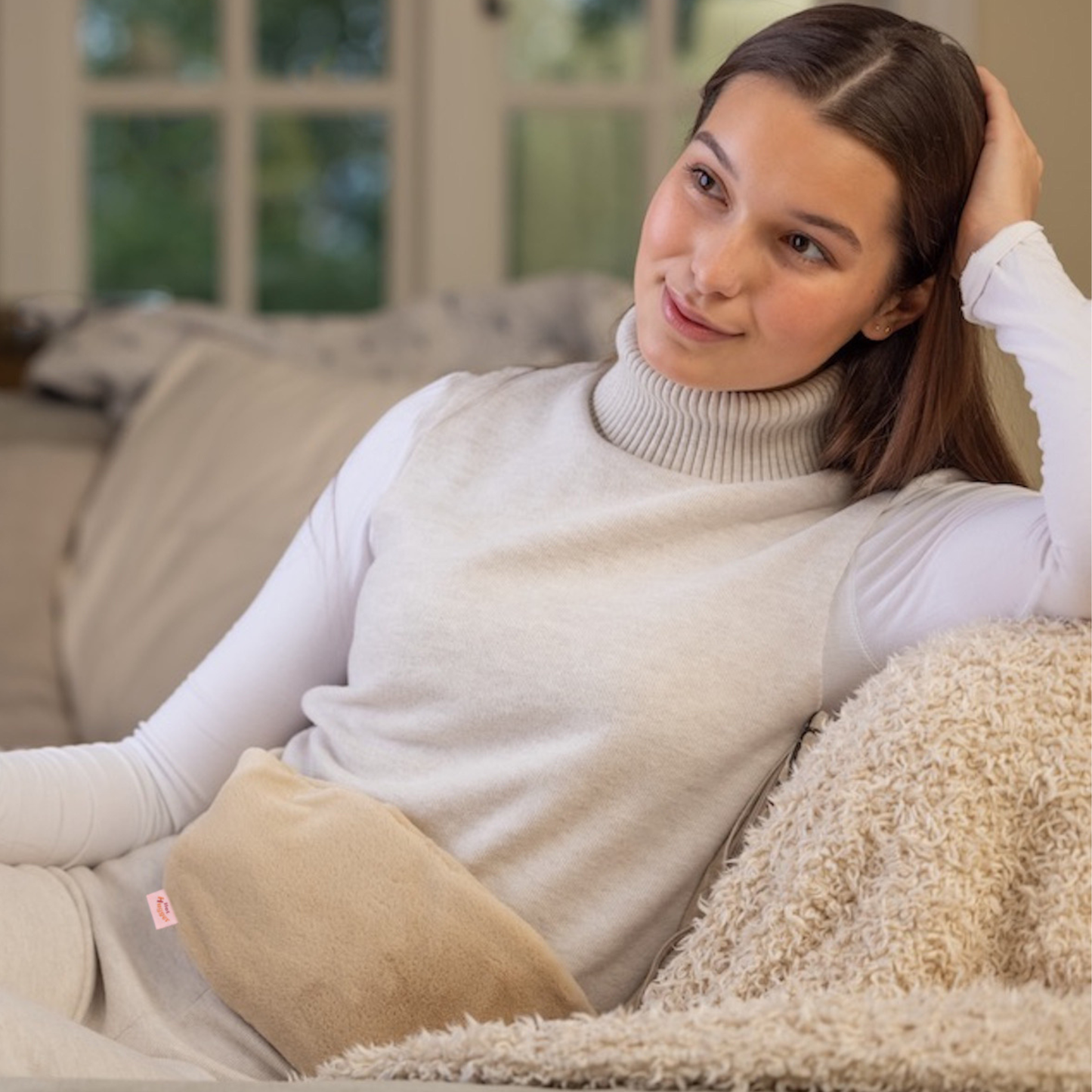 HotHugger™ | Tragbare Wärmflasche für Sofortwärme & tiefen Komfort