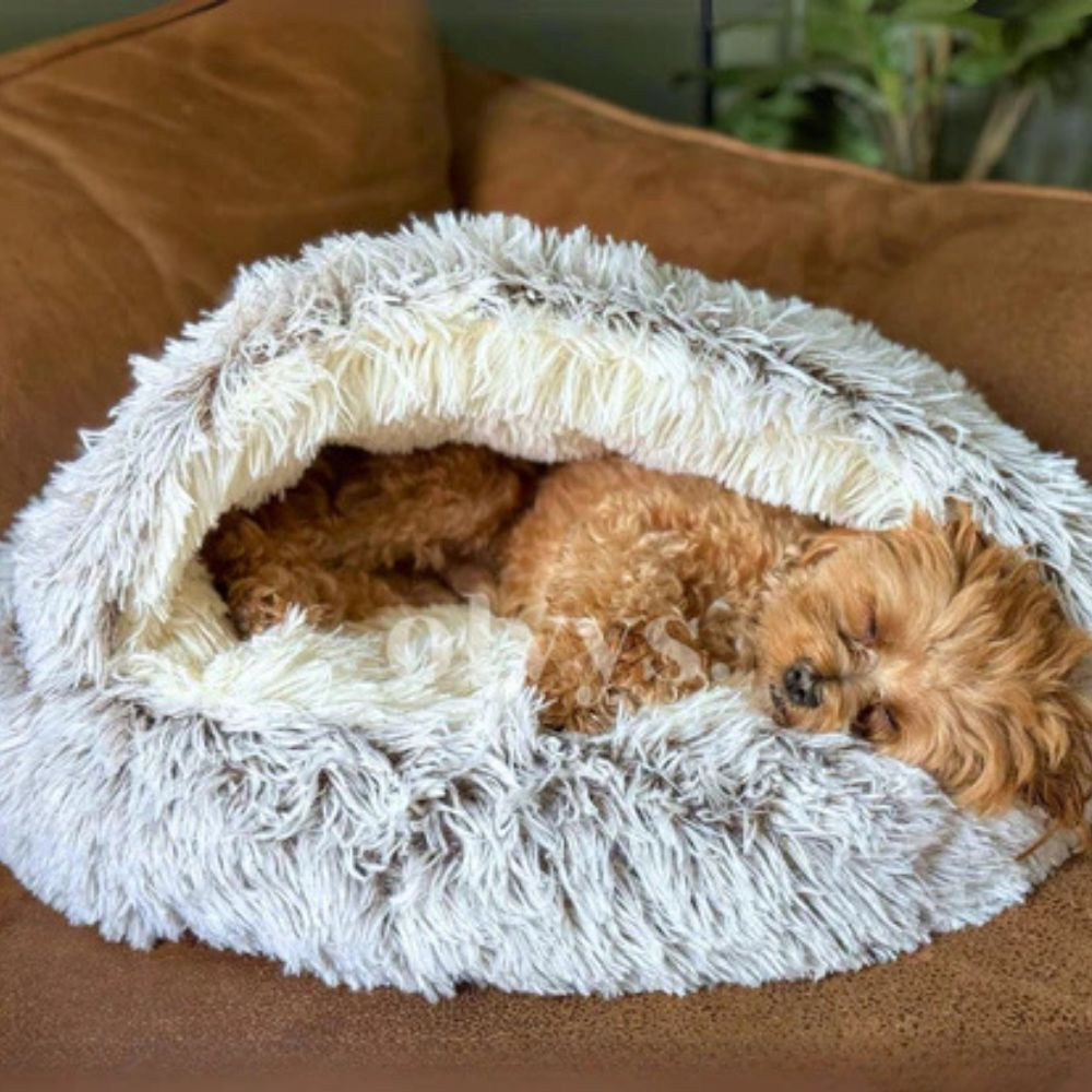 KuschelHöhle | Flauschiges Bett für Haustiere