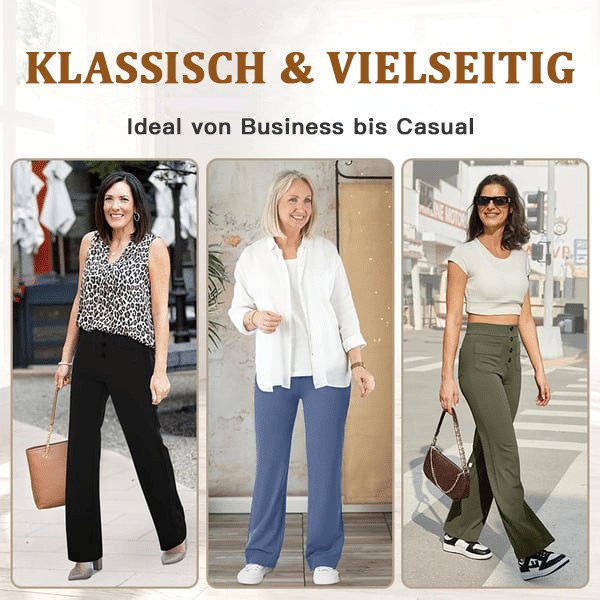 ComfyPlus™ – Die lässige Stretch-Hose mit hoher Taille