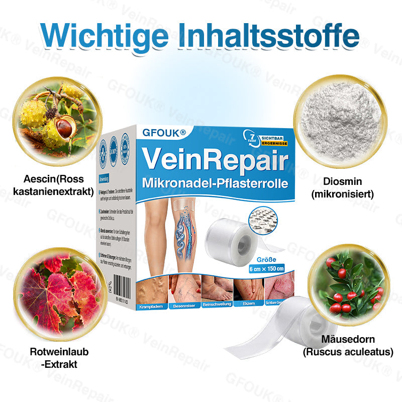 GFOUK® VeinRepair Mikronadel-Pflasterrolle⚡
