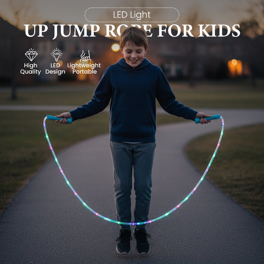 LumaLeap™ | LED Springseil – Entfachen Sie freudige, selbstbewusste Fitness