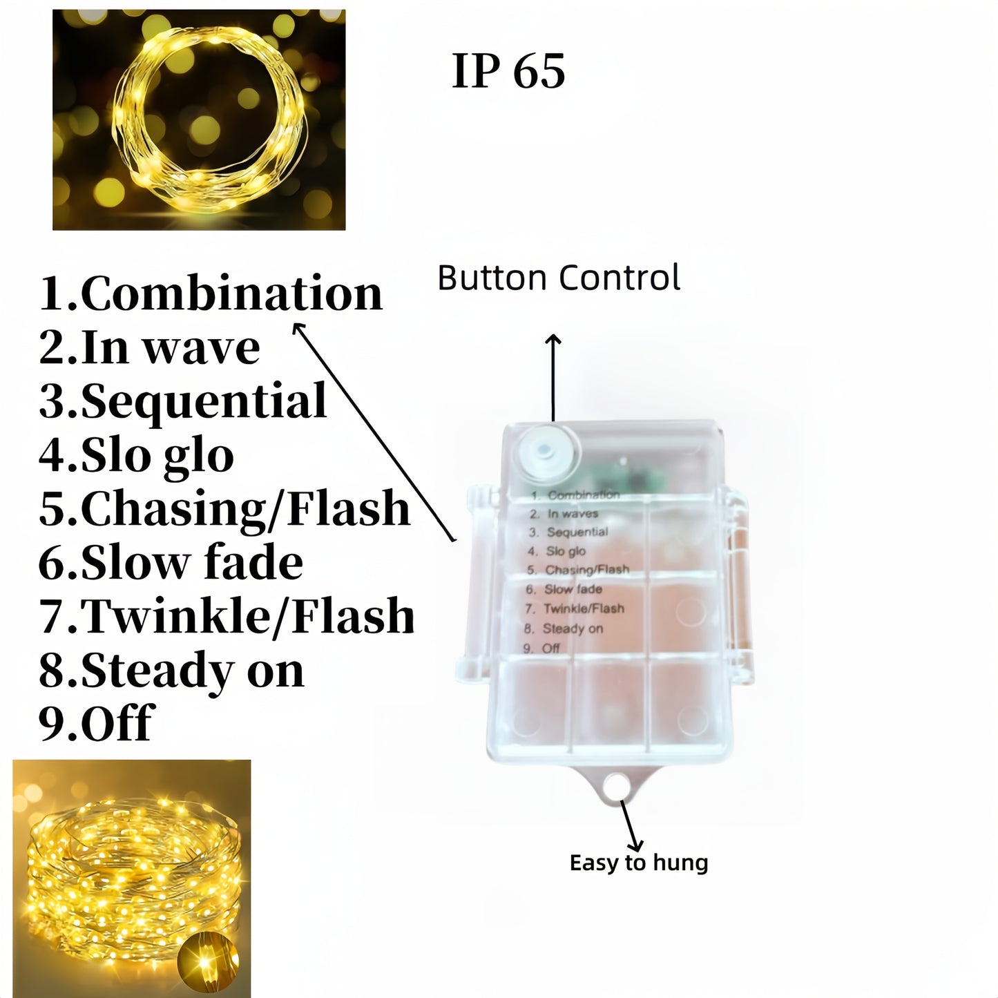 GlowLoom™ | Feen-Vorhang Lichterkette