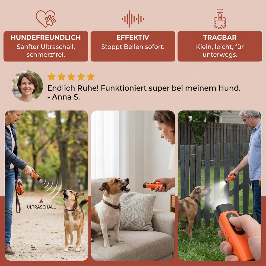 CalmPup™ – Hundefreundliche Bellkontrolle für mehr Ruhe