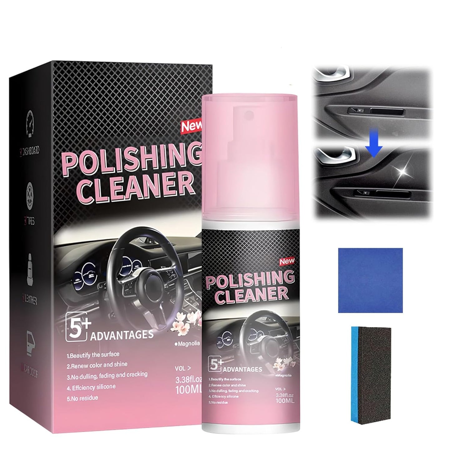 CarShineX™ | Polishing & Interior Cleaner | Macht dein Auto wieder wie neu