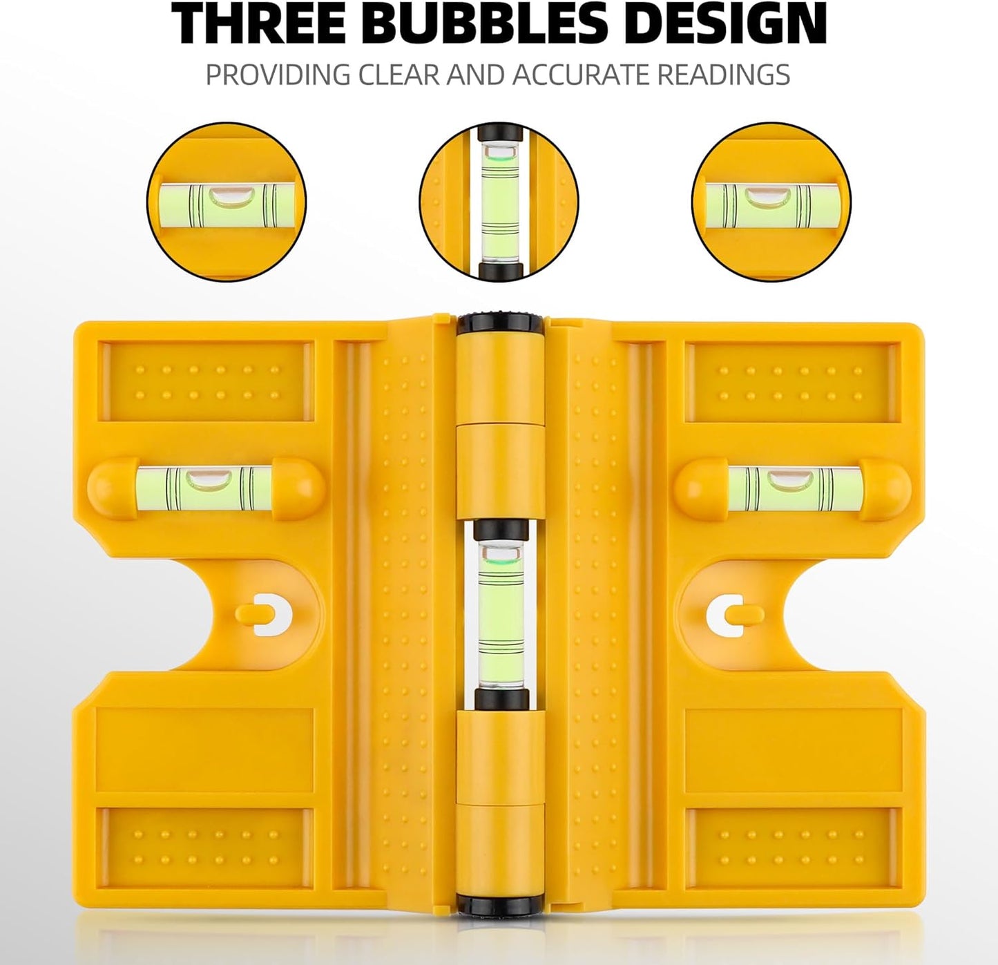 50% RABATT | LevelPro™ | 270° verstellbare Pfosten-Wasserwaage mit Magnet- & Elastikbefestigung