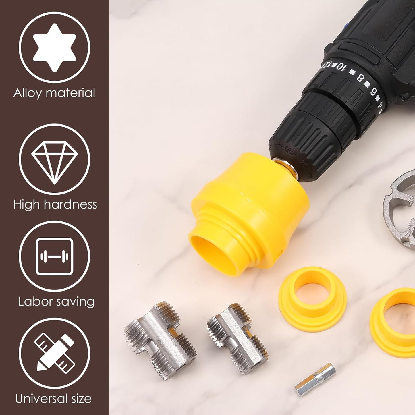 Rotex™ | PVC-Gewindeschneider – Präzise Gewinde für saubere und sichere Rohrverbindungen