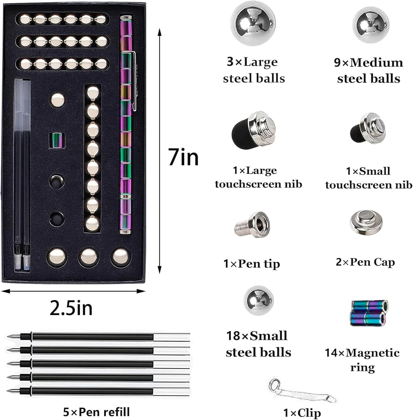 Magnetischer Fingertip-Stift | Kreativ, entspannend & vielseitig