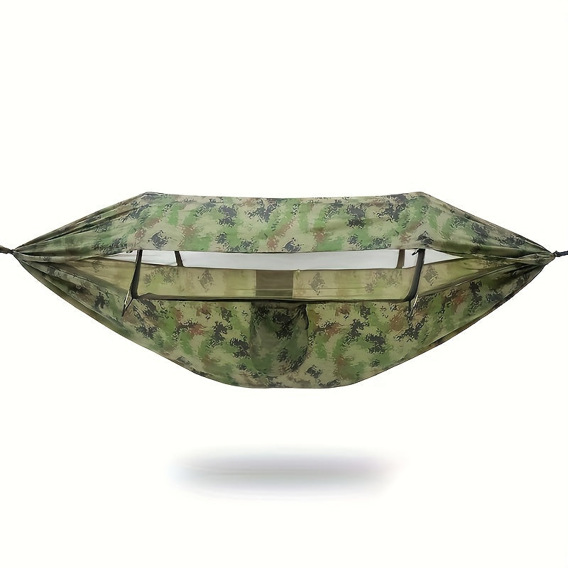 OutdoorRelax™ | Outdoor-Hängematte mit Moskitonetz und Sonnenschutz