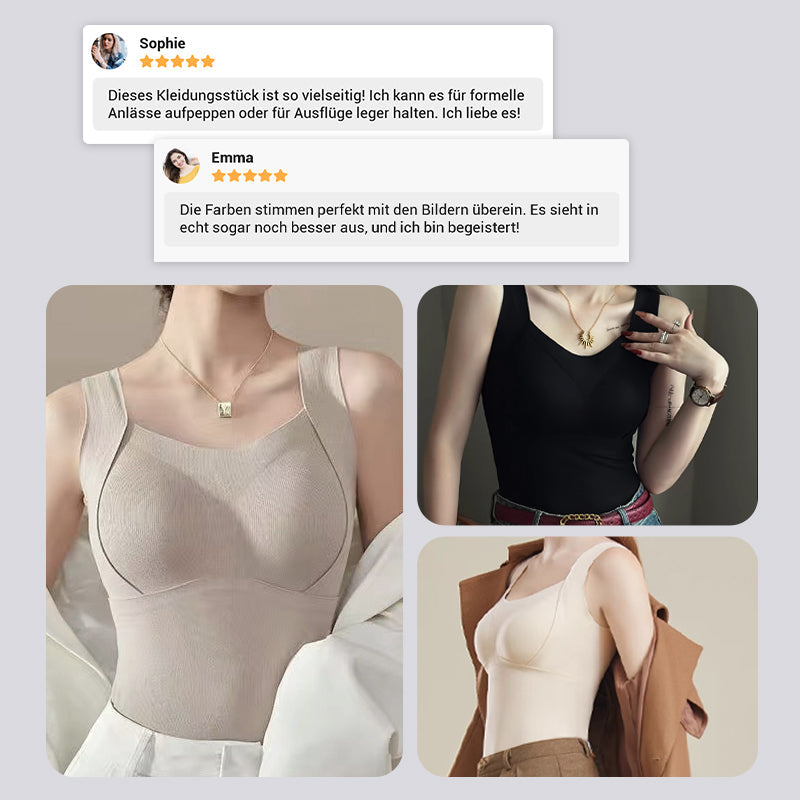 50% RABATT! | TankTop™ Thermisches Top - Warm, bequem und nahtlos mit integriertem BH
