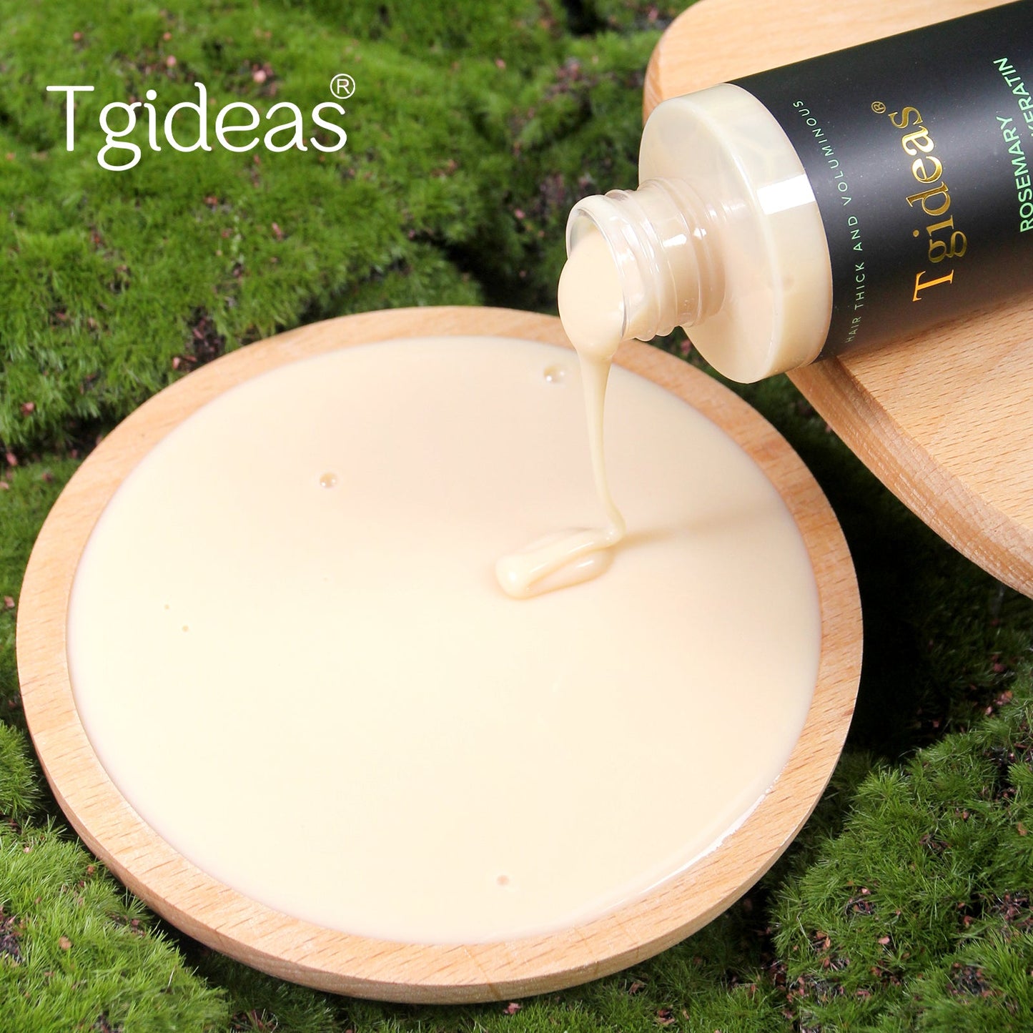 Tgideas® Rosmarin-Shampoo | Haarwachstums- und Anti-Schuppen-Kopfhautbehandlung