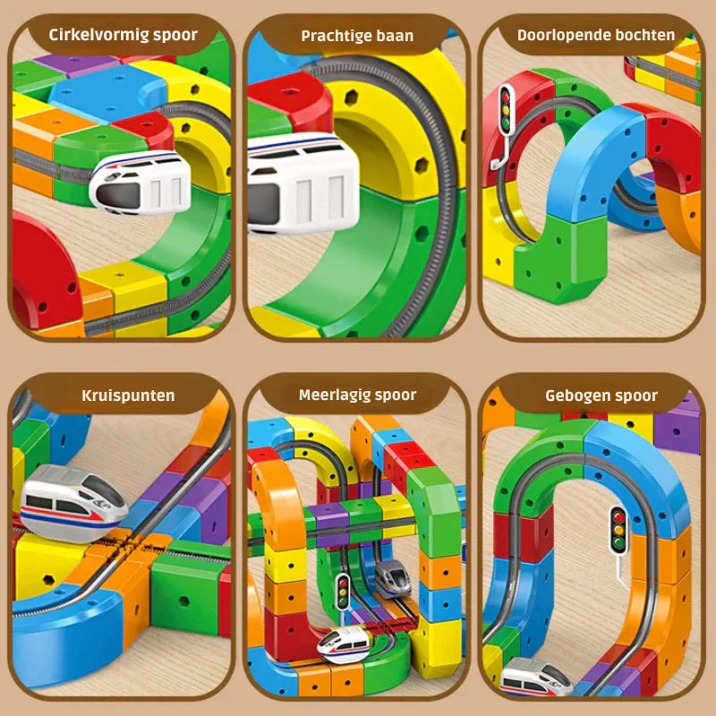 DIY Cube Track – Creatief & Actief | Creatieve DIY Treinbaan