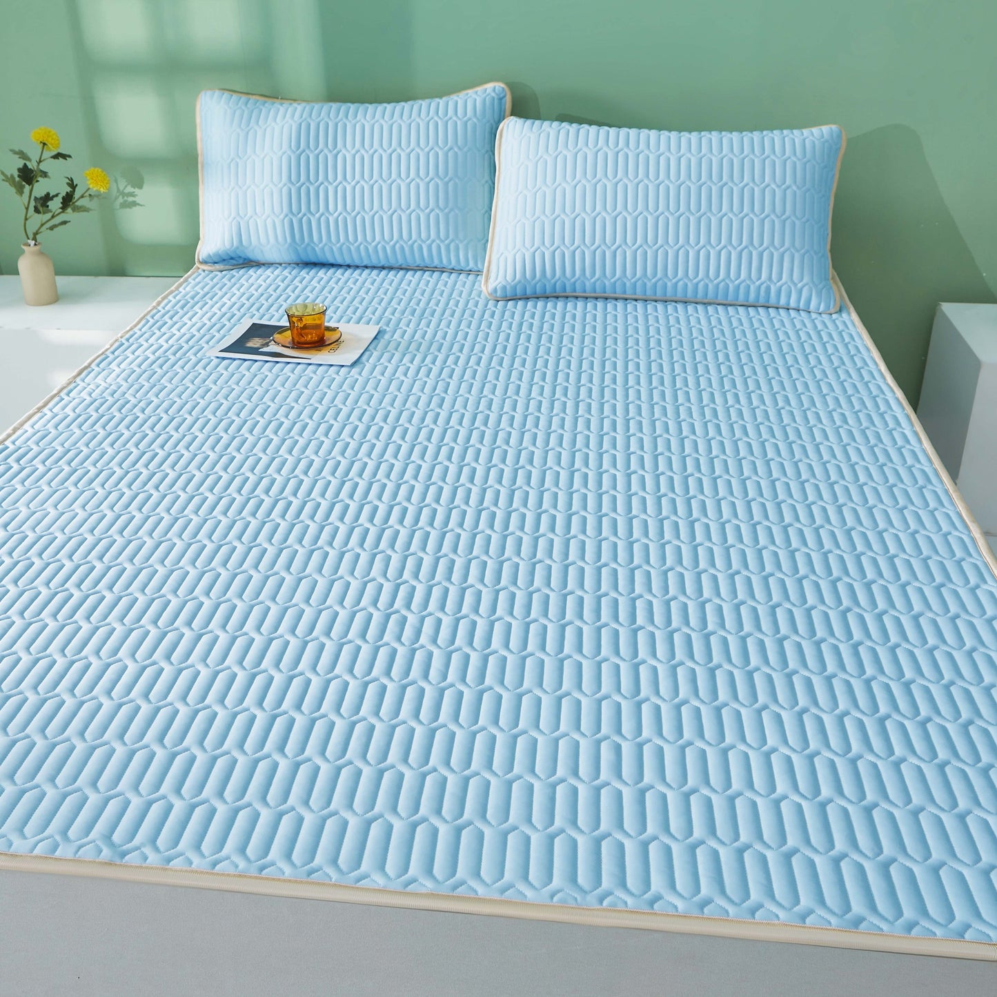 BreezeRest™ | Kühlende Latexmatte für erholsamen Schlaf in warmen Nächten