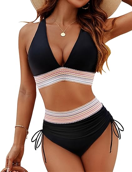 Silvessa™ | High Waist Bikini Set mit formender Passform