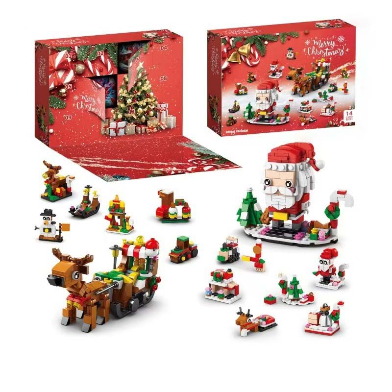 2025 Weihnachtsbaustein-Geschenkbox