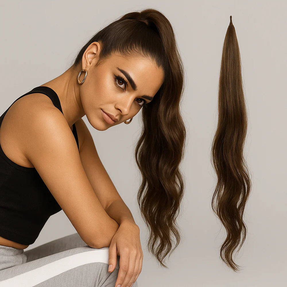 Valcero Ponytail Extension | Natürliches Volumen & elegante Länge