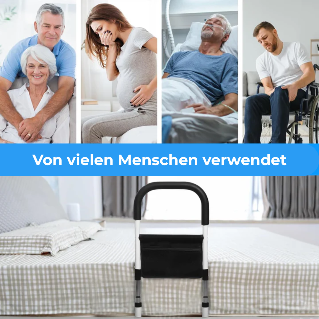 50% Rabatt | BedClip™ | Höhenverstellbar mit rutschfestem Griff & praktischer Aufbewahrungstasche