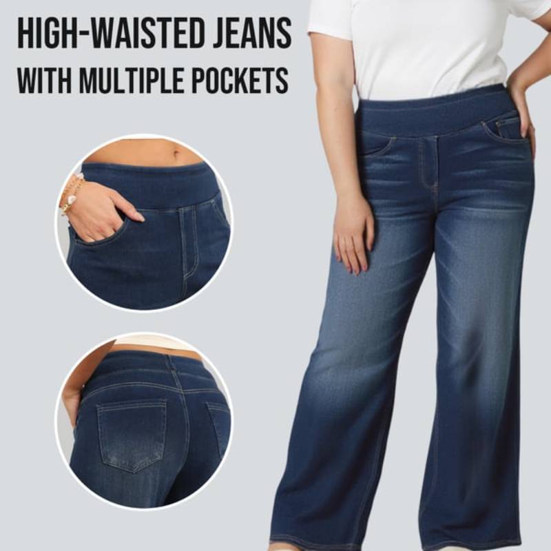 High-Waist Baggy Jeans | Bequemer Denim-Look mit perfekter Passform