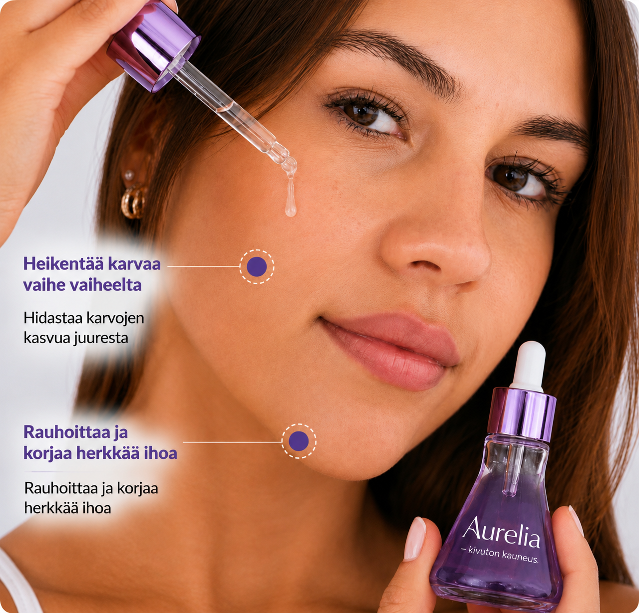 Silkavera™ – Pflanzliches Haarwuchs-Serum für glattere Haut