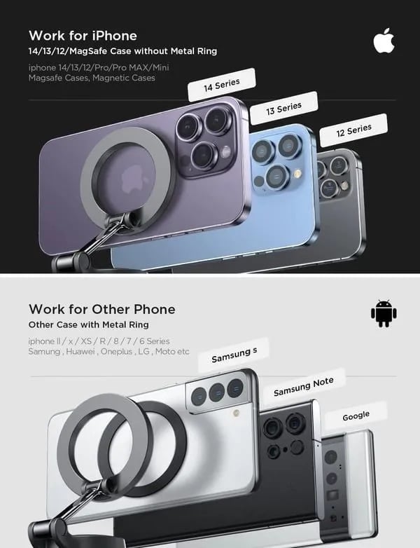 Fulltend™ Universelle Handyhalterung | Komfortables Freihand-Erlebnis überall!