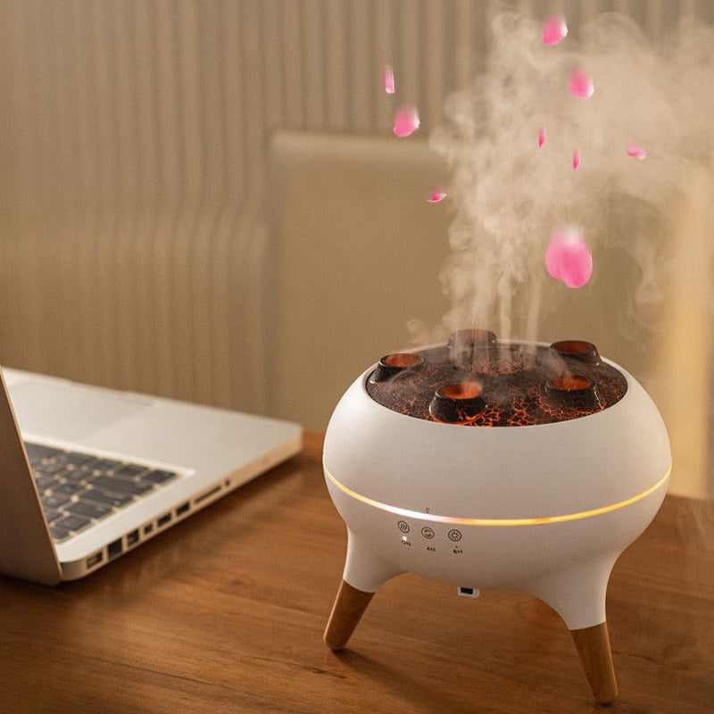 Flame Mist Jellyfish Aroma Diffuser | Beruhigende Atmosphäre mit Licht & Duft