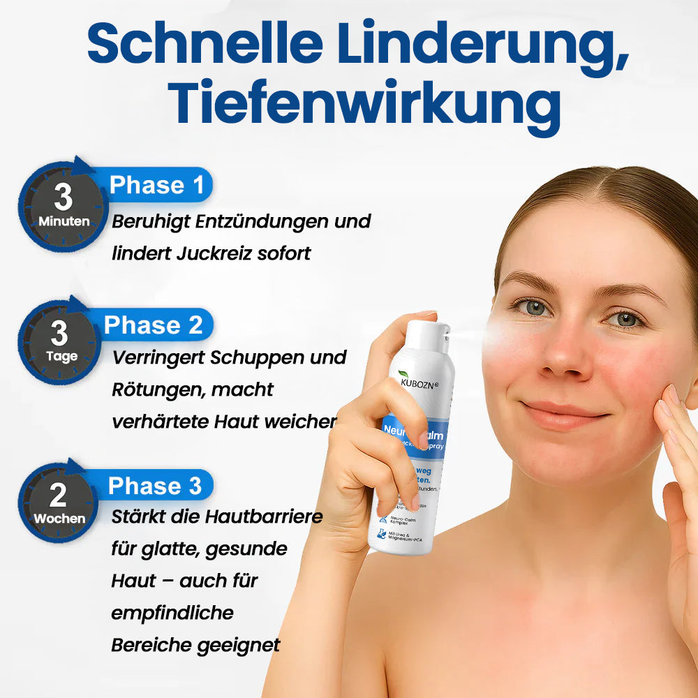 DermaCalm™ – Schnelle Pflege für empfindliche, gereizte Haut | 2 Flashen Bundle
