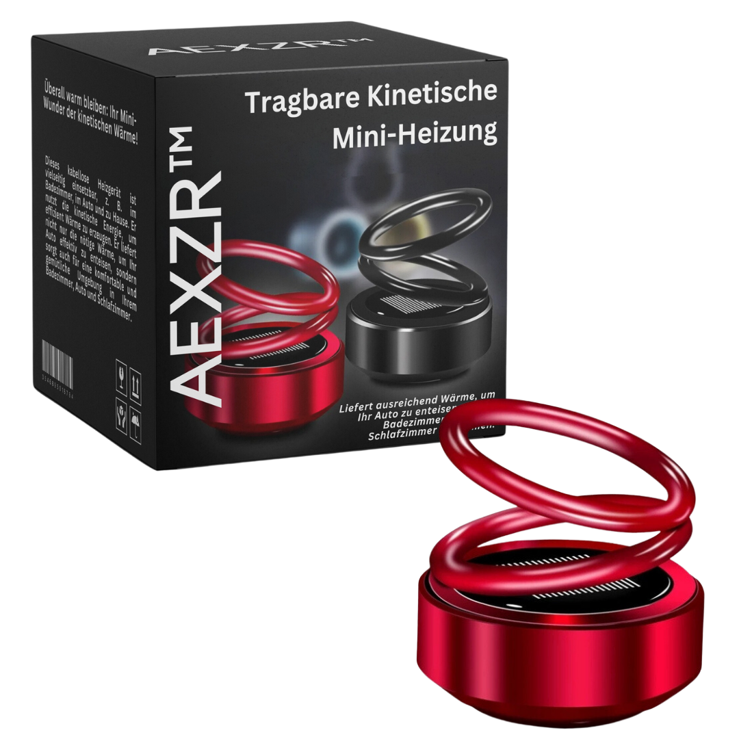Tragbare Kinetische Mini-Heizung | 50% RABATT!
