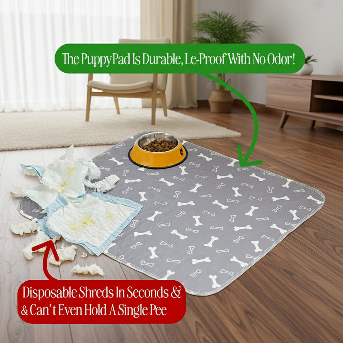 PawDry™ Pad | Sauberkeit ohne Training