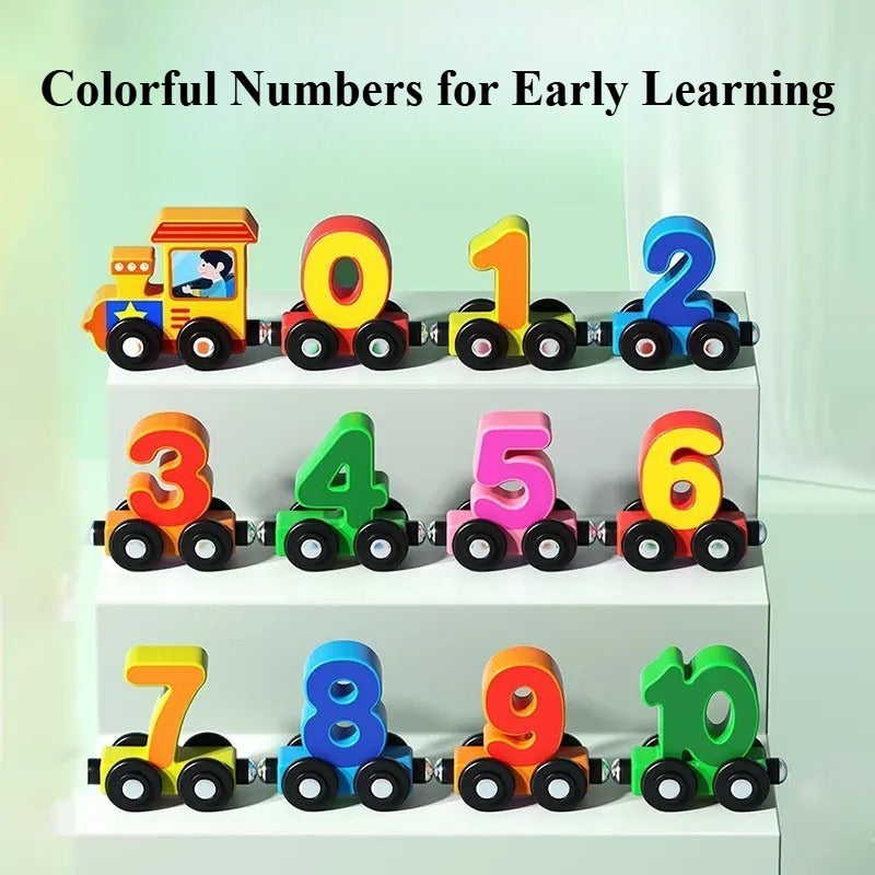 Easy-Build™ | Magnetische Zahlenbahn – Frühkindliche Mathematik spielerisch fördern