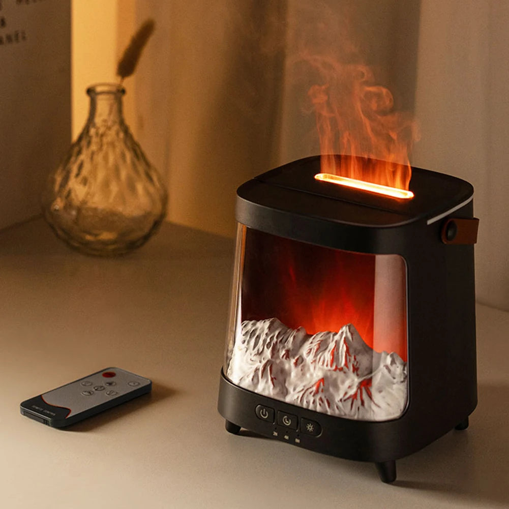 AuroMist | 4-in-1 Aurora Diffuser für Ruhe & Klarheit