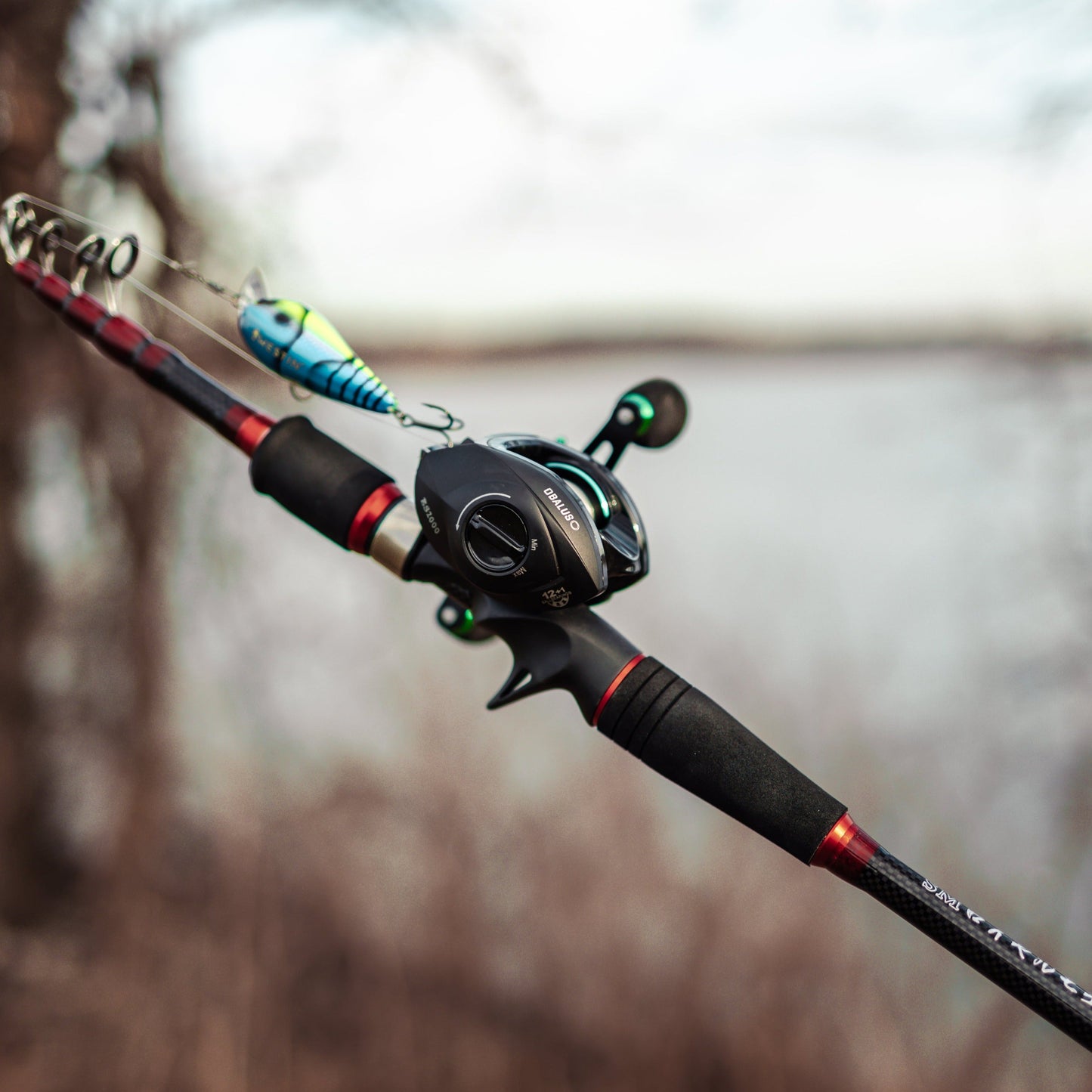 Obalus Baitcast-Rolle