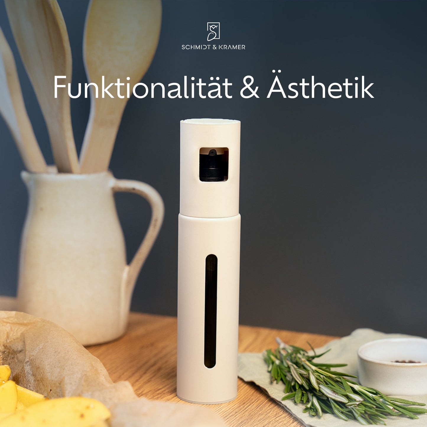 SprayLuxe™ – Eleganter Ölsprüher für gleichmäßiges Dosieren