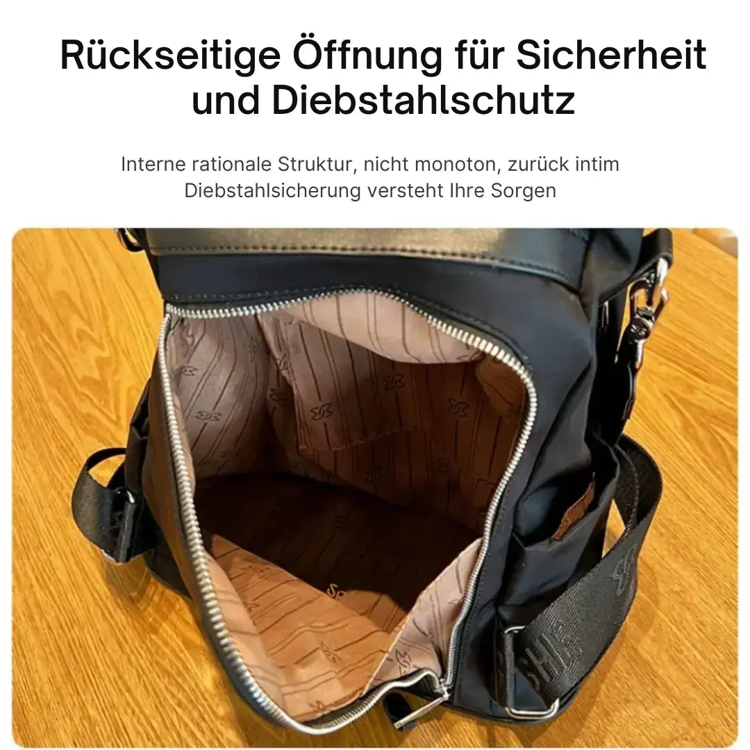 Anti-Diebstahl Rucksack | Stylisch, wasserfest & vielseitig tragbar