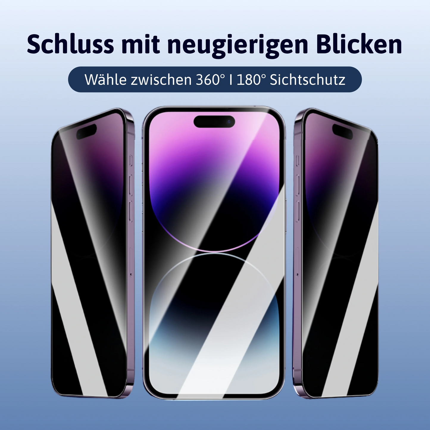EvoShield™ 3-in-1-Displayschutz für das iPhone mit 9H-Schutz