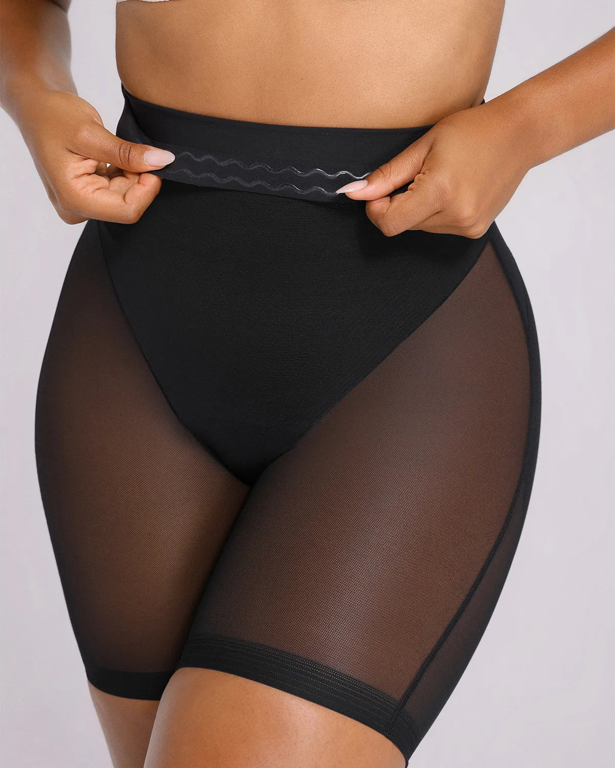 BOOT-YEAH™ | MeshSmooth™ Hochgeschnittene, mittellange Shorts