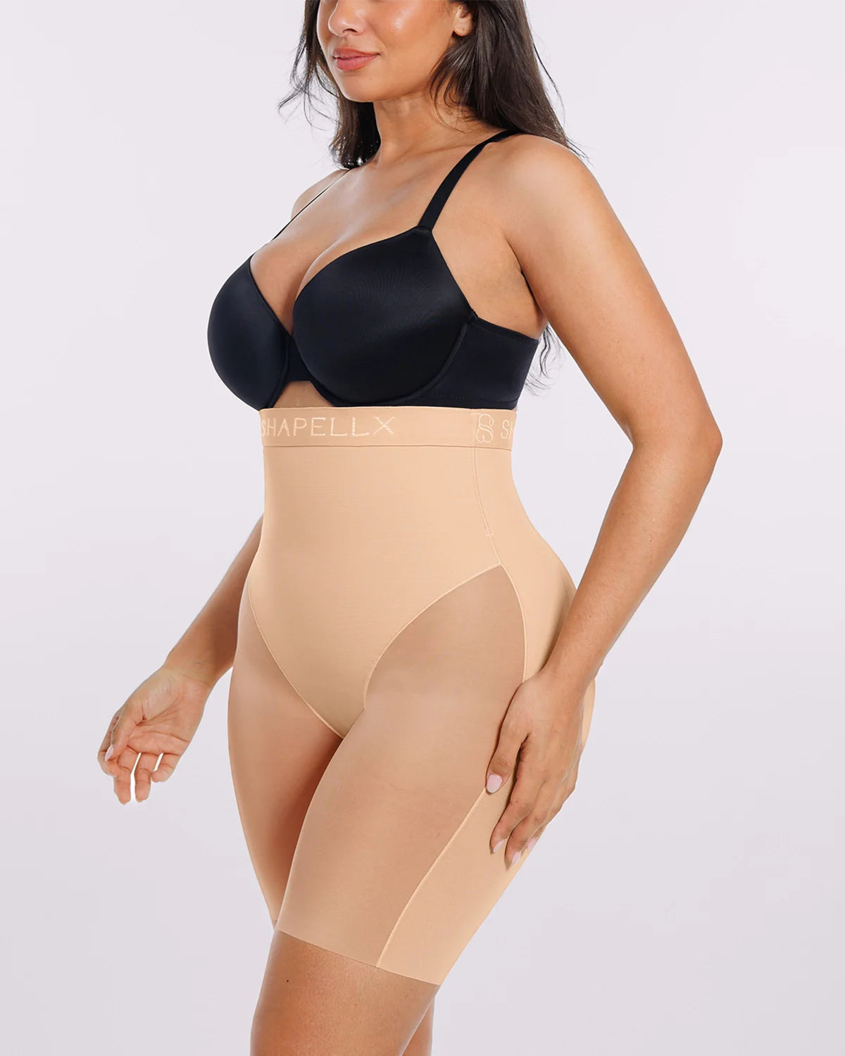 BOOT-YEAH™ MeshSmooth™ High-Waisted Mid Thigh Short