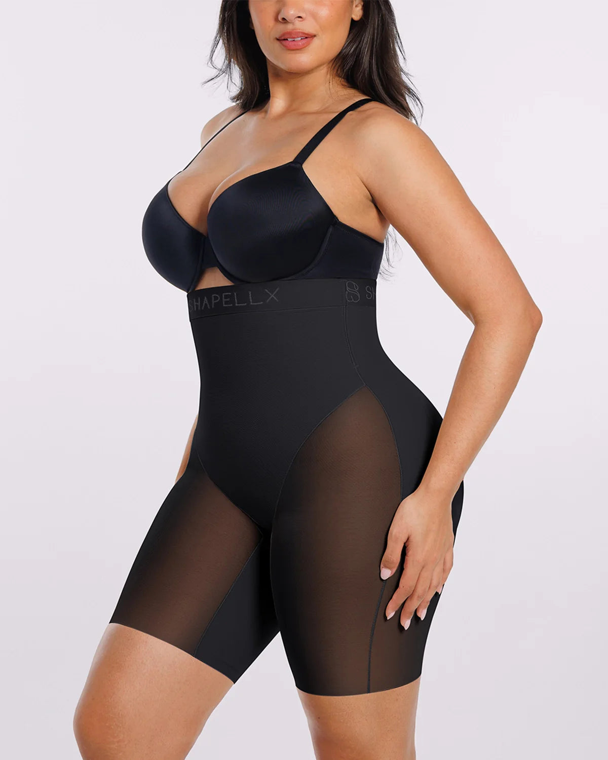 BOOT-YEAH™ MeshSmooth™ High-Waisted Mid Thigh Short