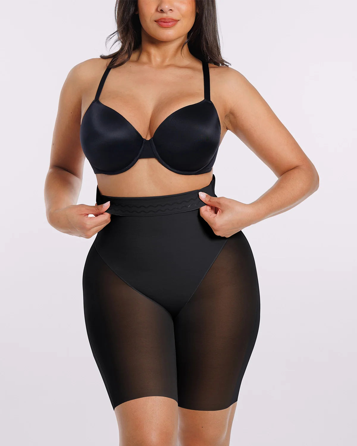 BOOT-YEAH™ MeshSmooth™ High-Waisted Mid Thigh Short
