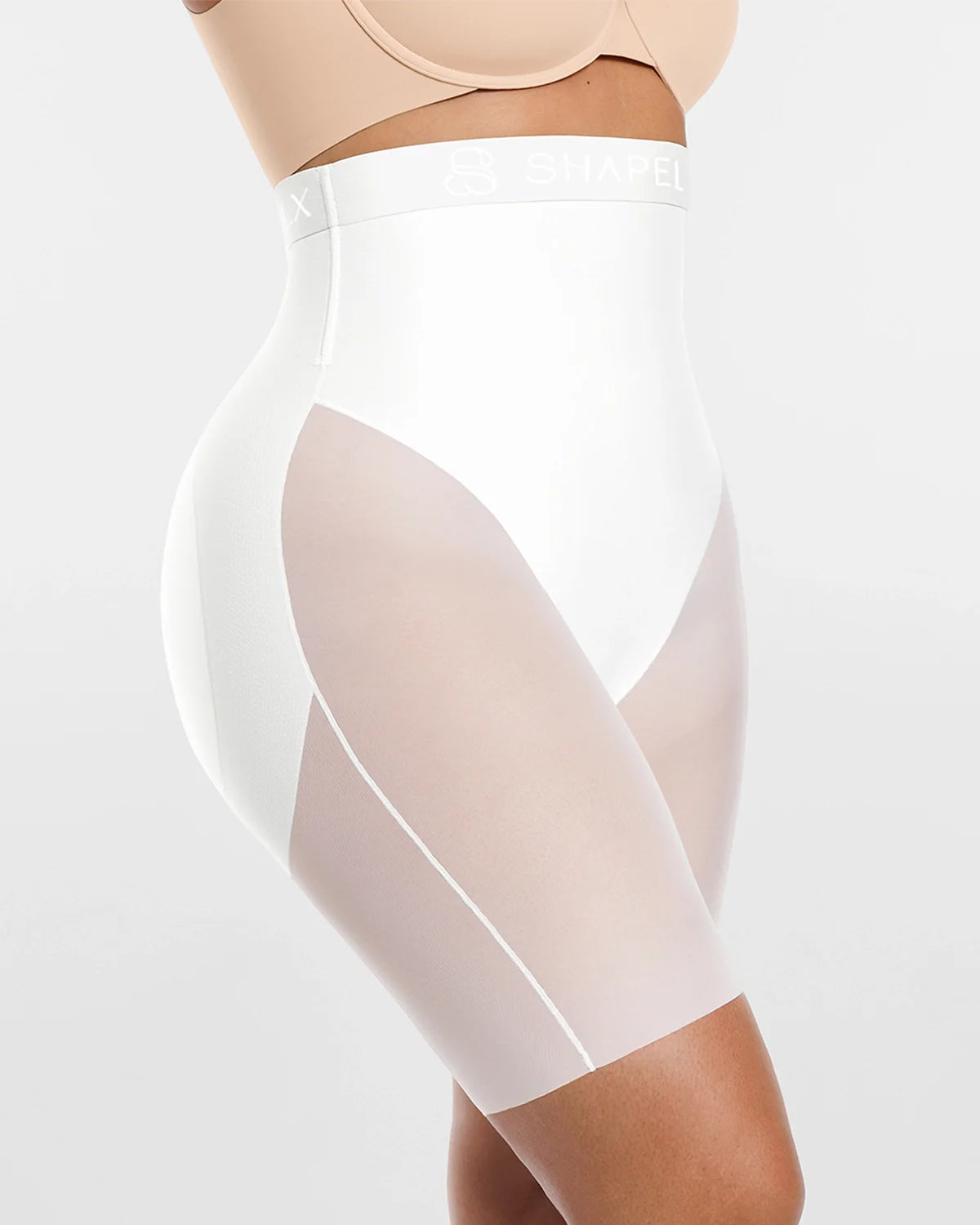 BOOT-YEAH™ MeshSmooth™ High-Waisted Mid Thigh Short